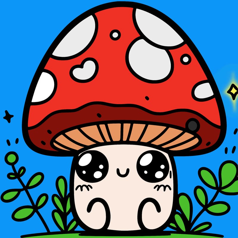 cute mushroom