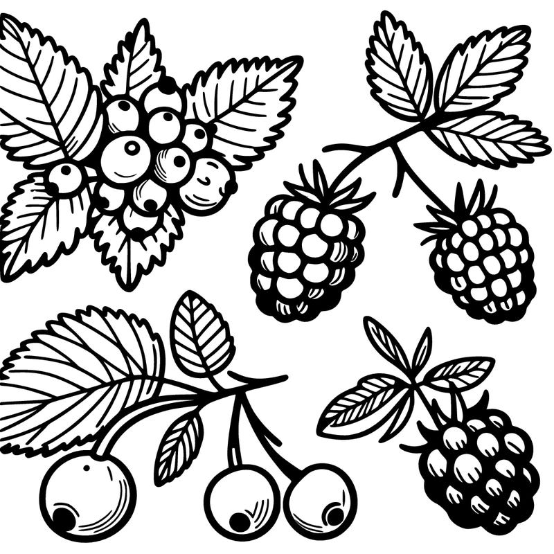 simple berries