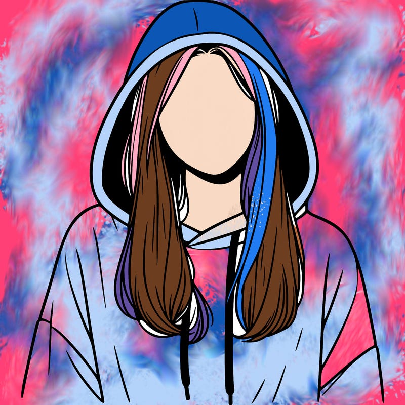 female hoodie.