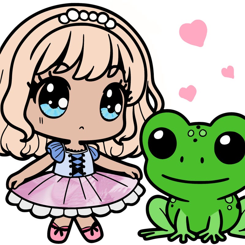 frog girl