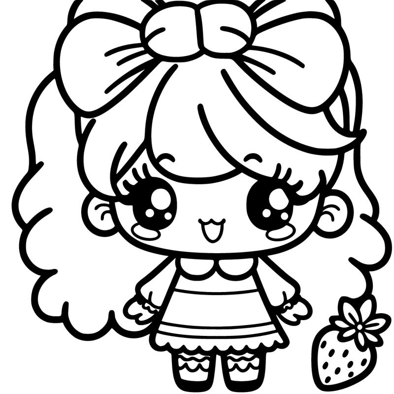 strawberry shortcake girl