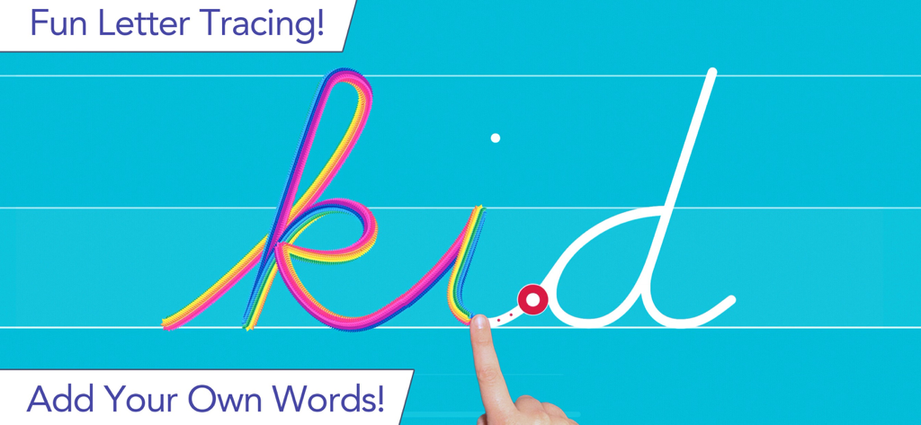 Cursive Letters Writing Wizard - Education App | MWM