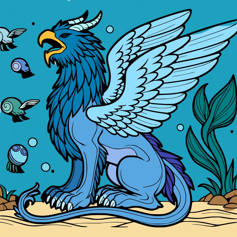 aqua gryphon