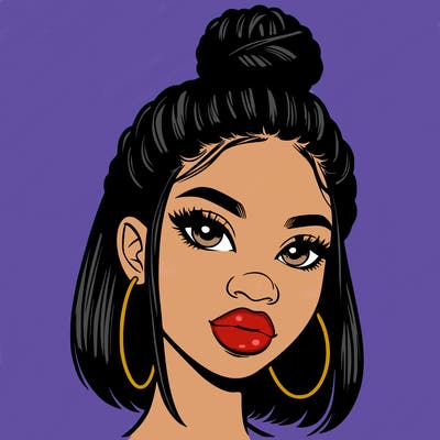 realistic black girls