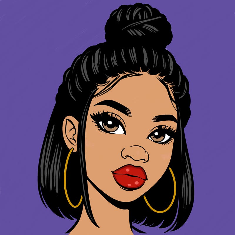 realistic black girls