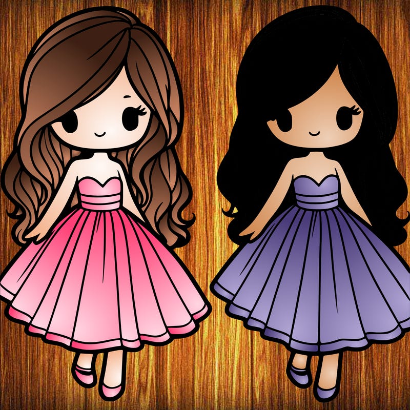 girl in a flowy dress