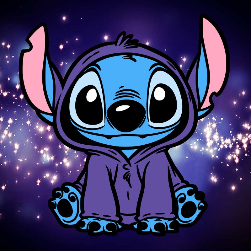 stitch in a dog costume