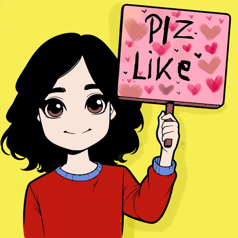 realistic girl holding up a sign