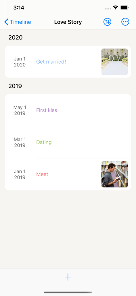 Timeline - Diary and Notes - Lifestyle App | MWM