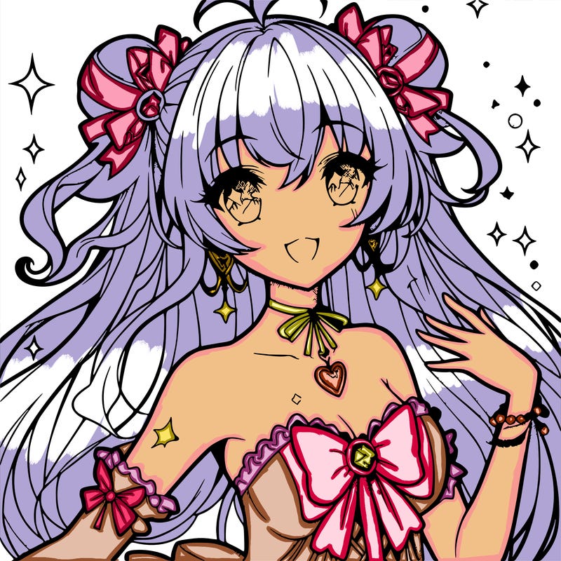 gorgeous anime magical girl