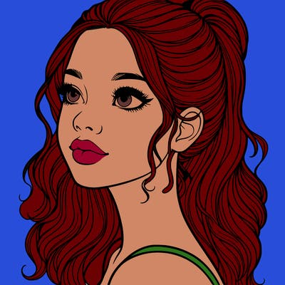 beautiful realistic girl