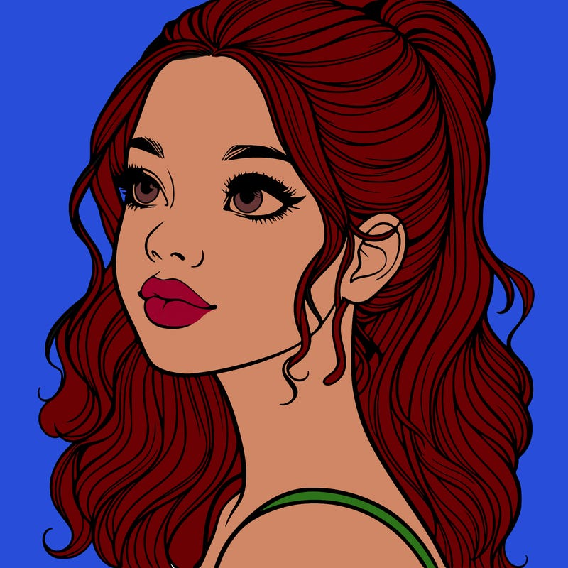 beautiful realistic girl