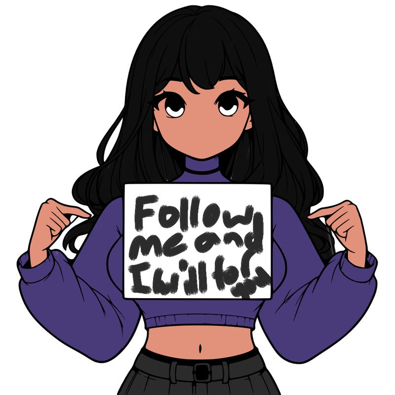 girl holding a blank sign in a long sleeve crop top