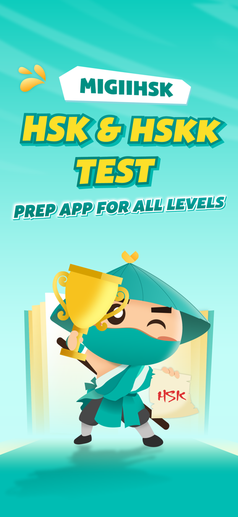 Aplicación de Migii HSK y HSKK para preparación de exámenes de todos los niveles