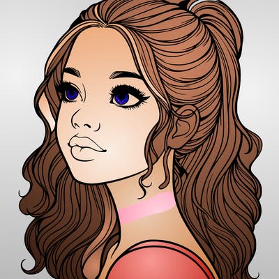 beautiful realistic girl