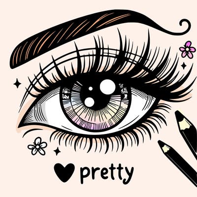 pretty eye