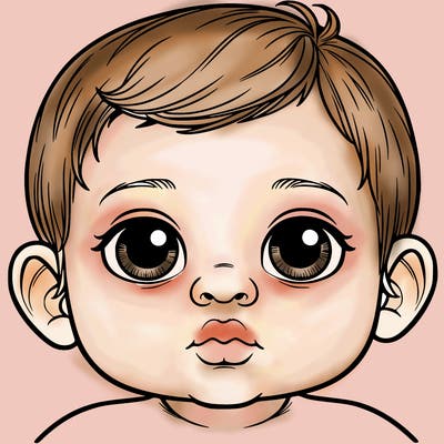 realistic baby