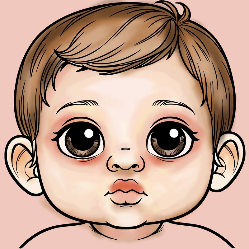 realistic baby