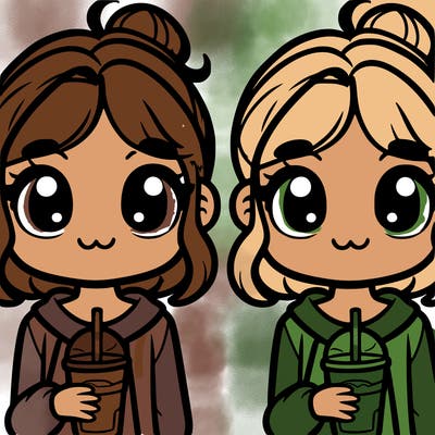 girl that’s holding a drink very very realistic