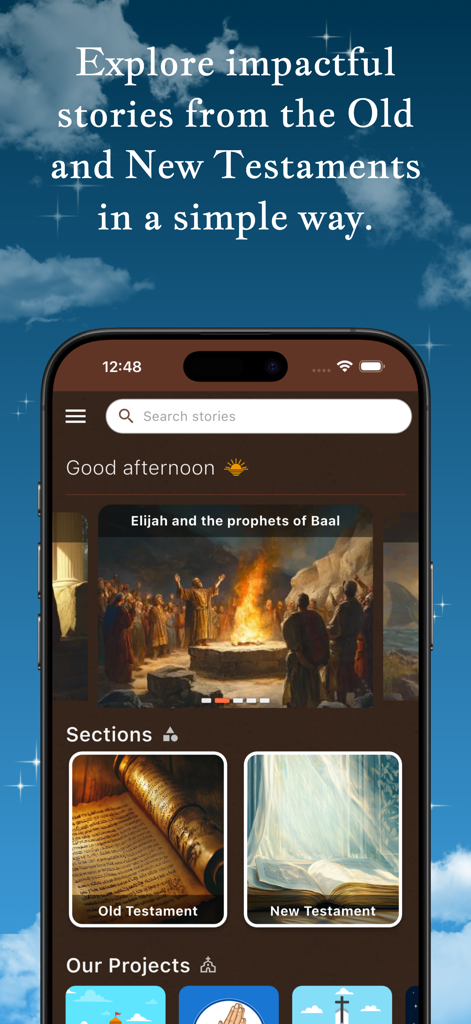 Bible Stories with Voice - Reference App | MWM