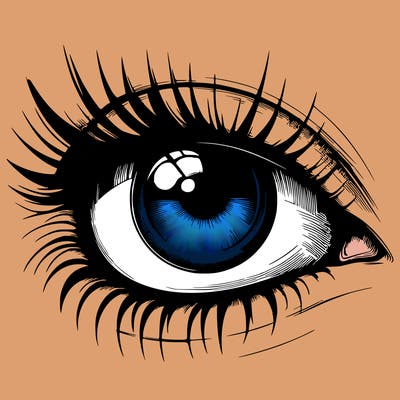 realistic eye