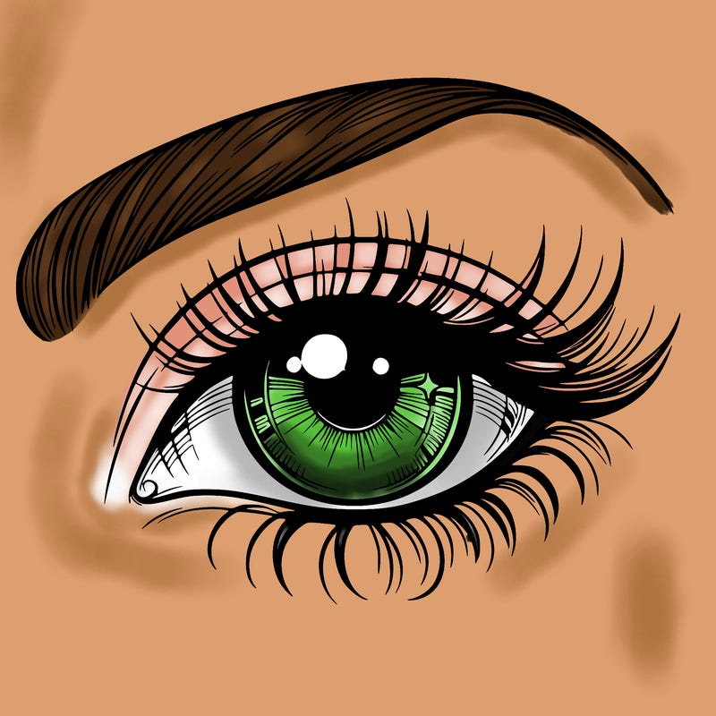 a beautiful eye