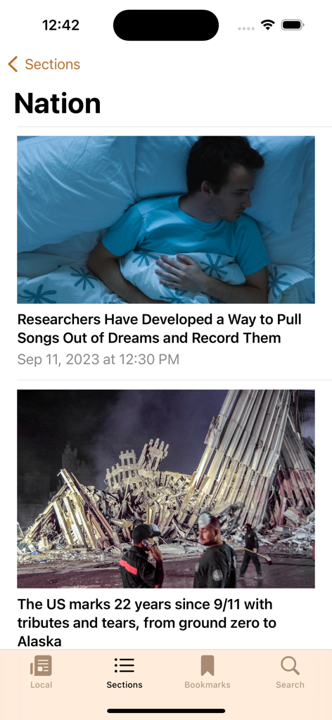 tucson.com - Feed de notícias nacionais no aplicativo móvel Tucson.com