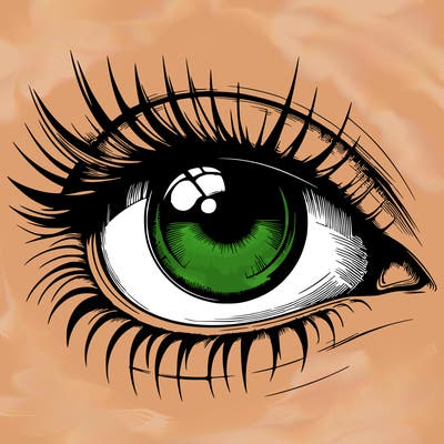 realistic eye