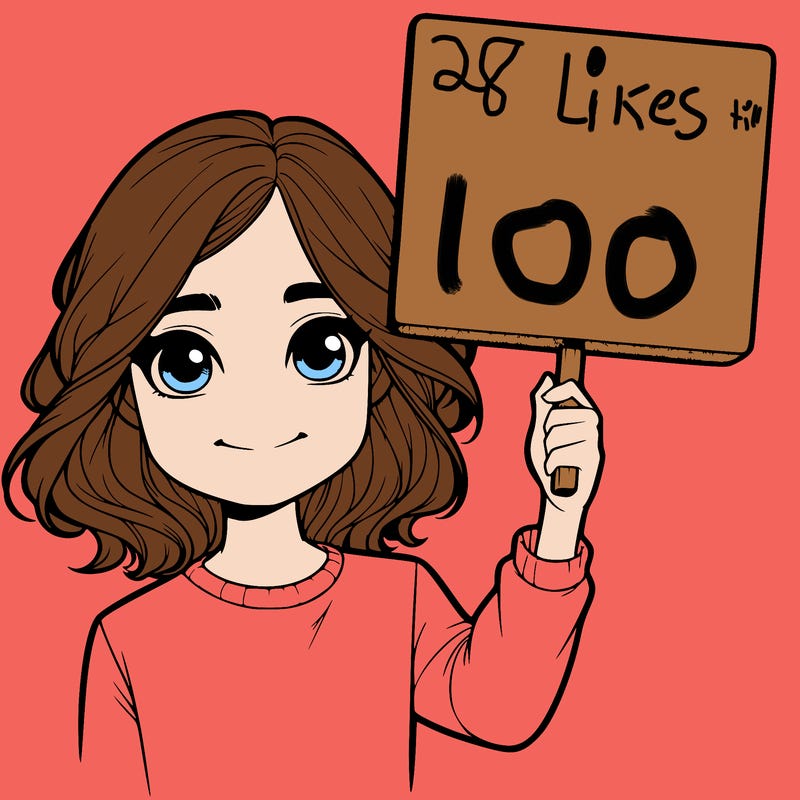 realistic girl holding up a sign