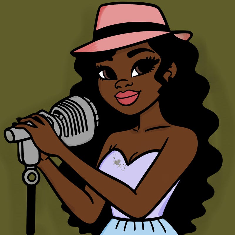 black woman singer