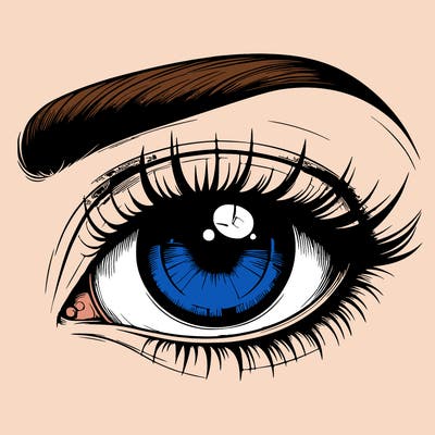 realistic eye