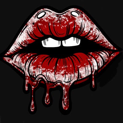 lips that look realistic and drip