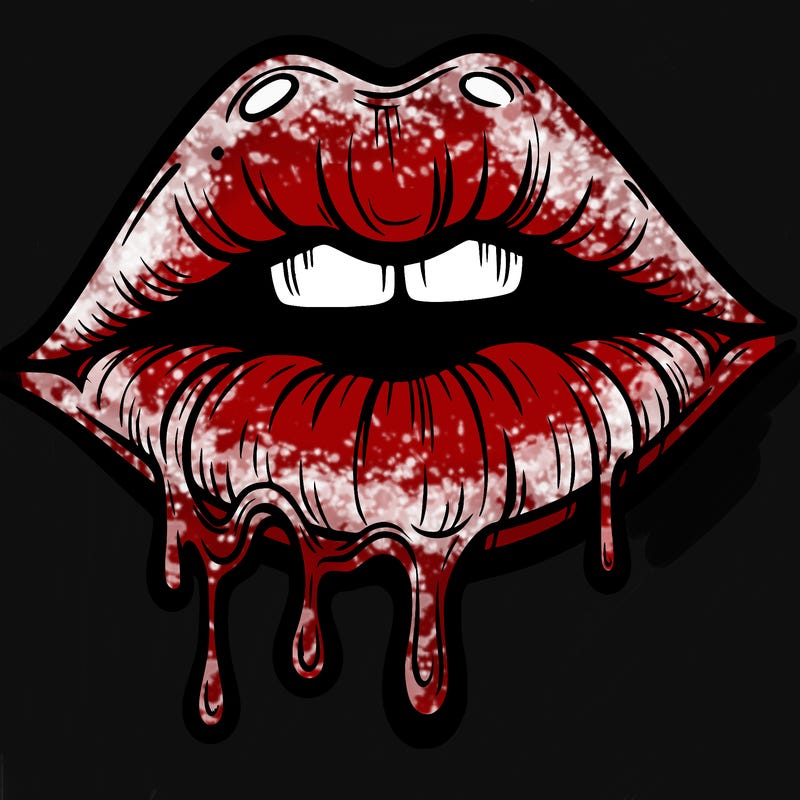 lips that look realistic and drip