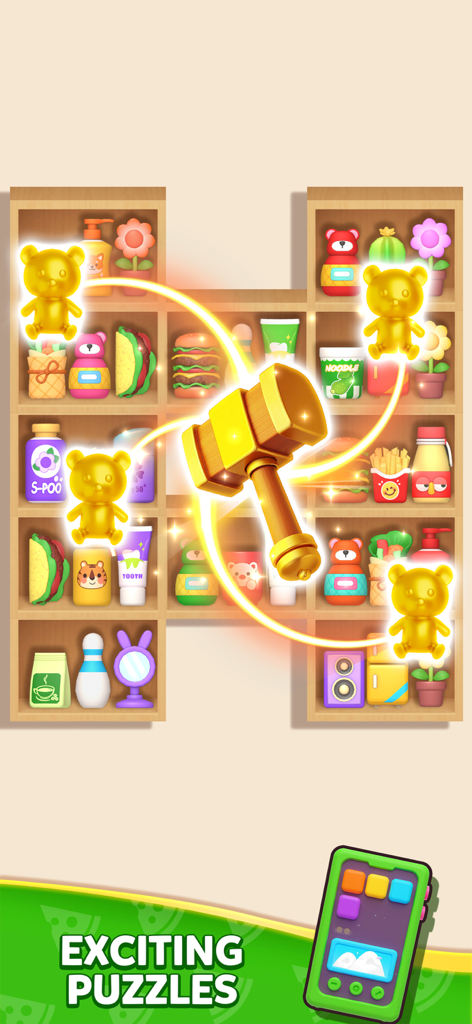 Sort Match™:3D Goods Puzzle - Games App | MWM