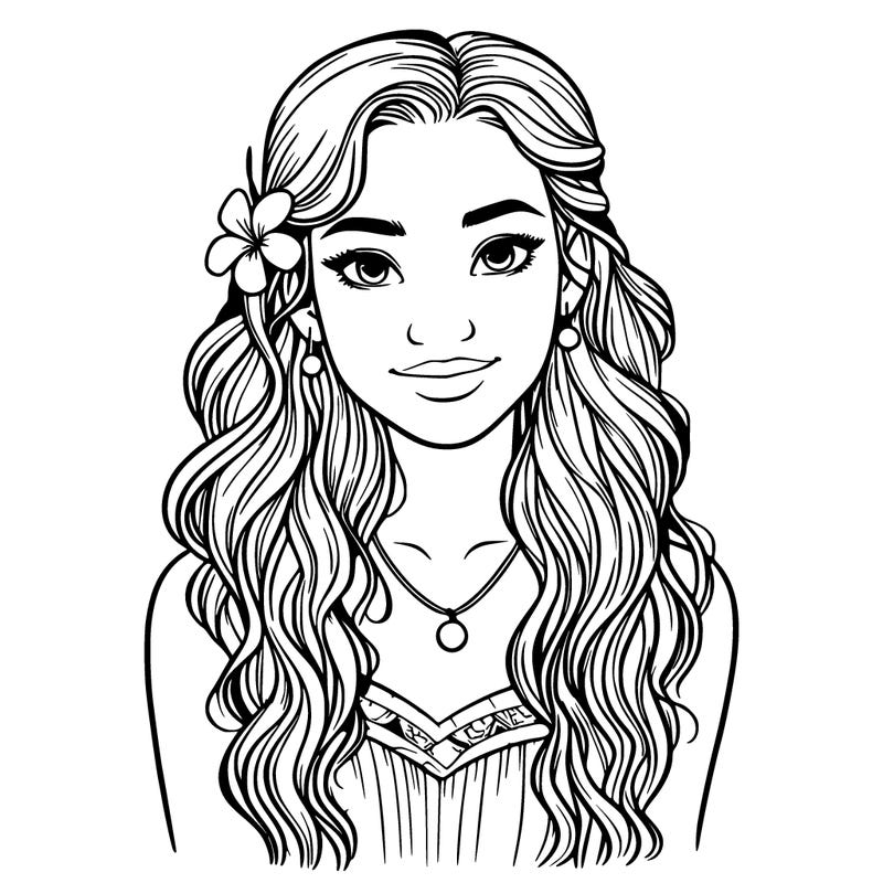 realistic girl from hawaii