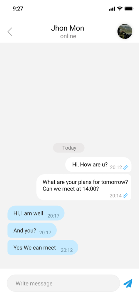 自動車教習所オーナーがインストラクターやクライアントとコミュニケーションするためのアプリ内メッセージングシステム