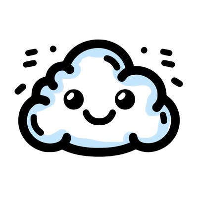 cloud fog smiley