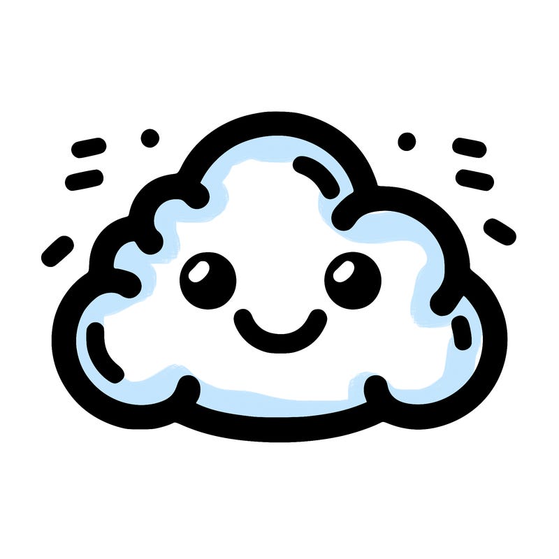 cloud fog smiley