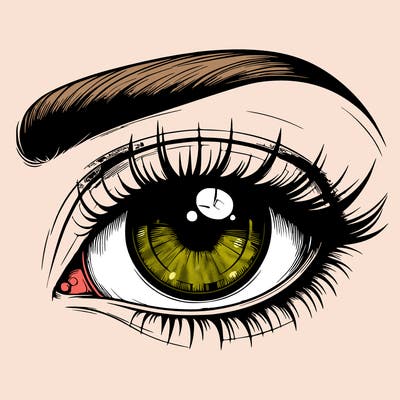 realistic eye