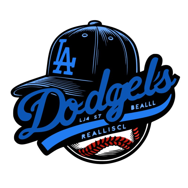 la dodgers baseball realistic