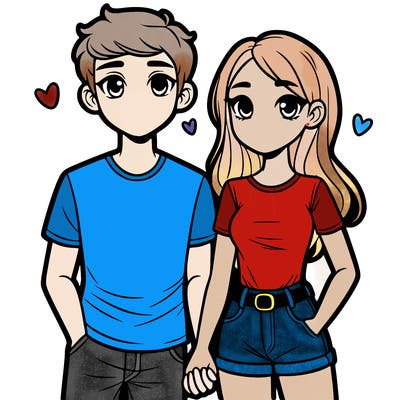 boyfriend and girlfriend