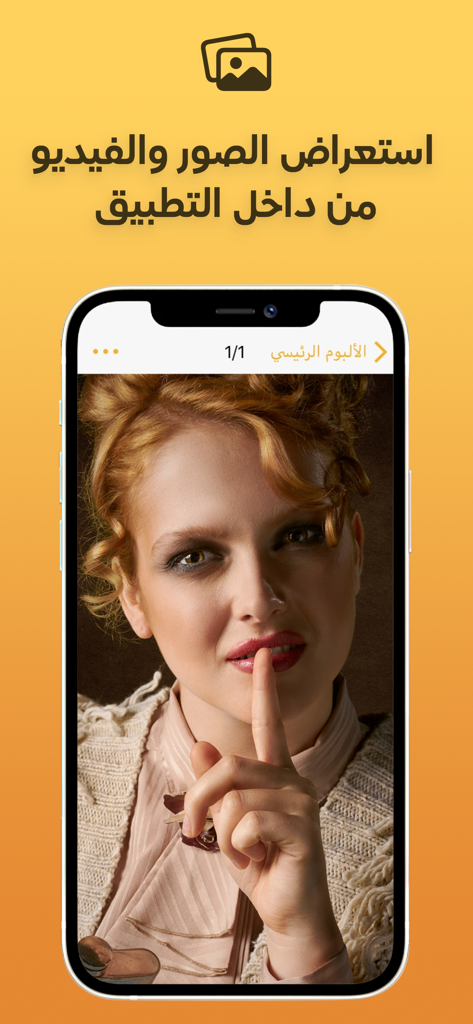 App Photo Vault che mostra l'anteprima di una foto segreta sullo schermo di un iPhone