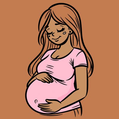 pregnant woman