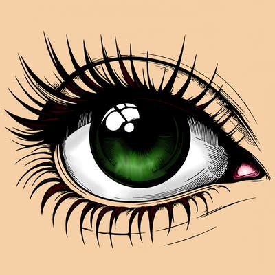 realistic eye