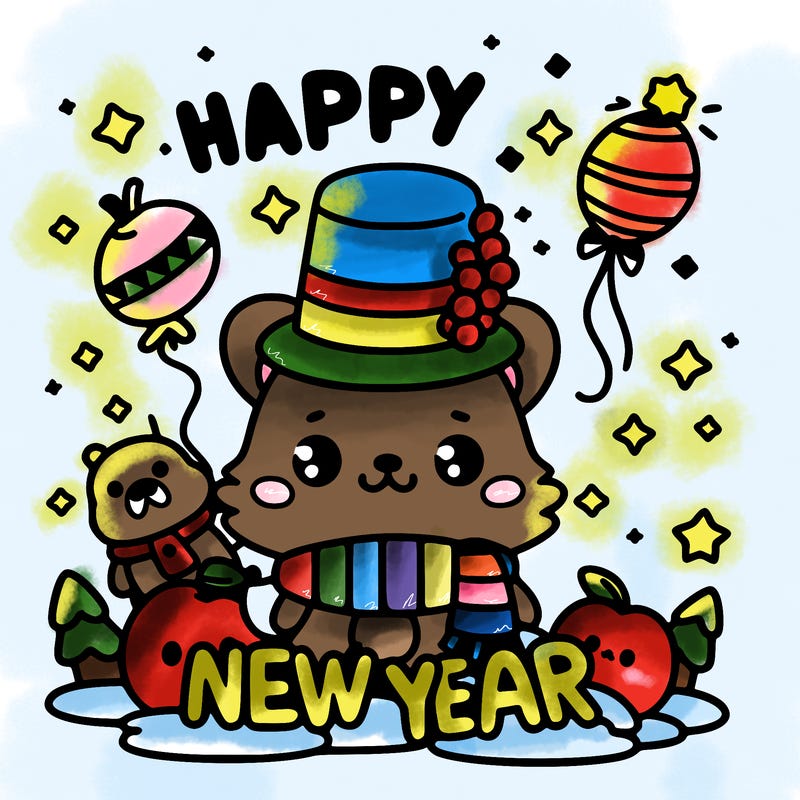 message : happy new year