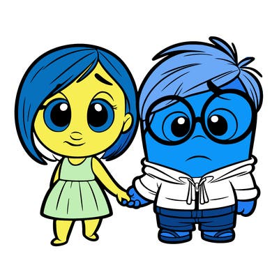 inside out two characters