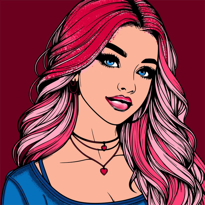 detailed realistic girl