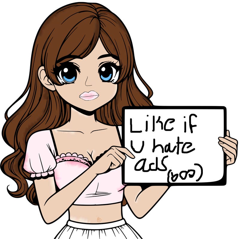 realistic pretty girl holding blank sign