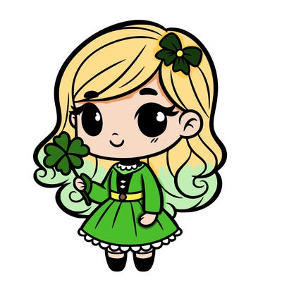 saint patrick’s day girl