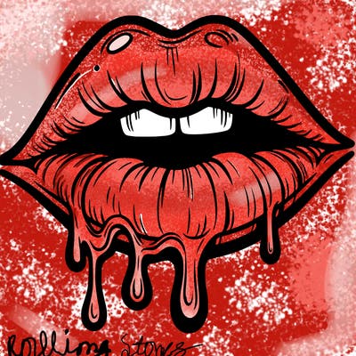 lips that look realistic and drip